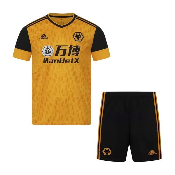 Maglia Wolves Prima Bambino 20/21 Giallo